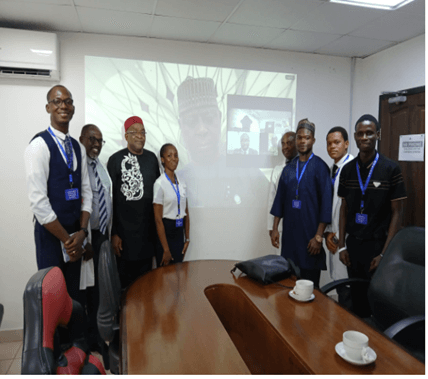 Nigerian Medical Students Association (NiMSA) Executives Pay Courtesy Visit to SOEHPON